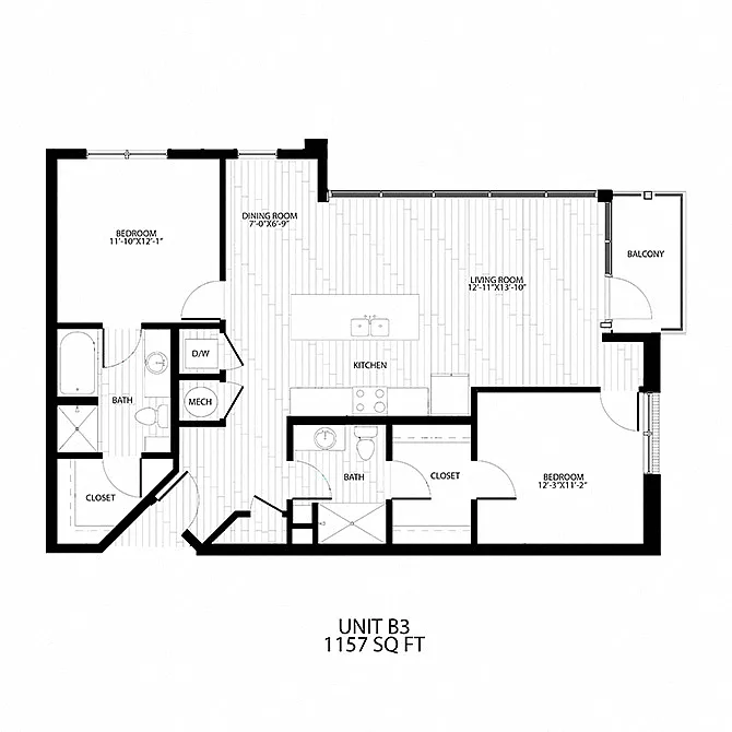 Floor plan Hawking