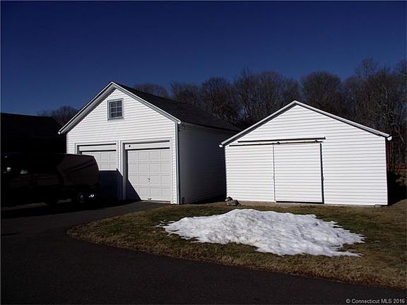 2 Car garage and storage sh...