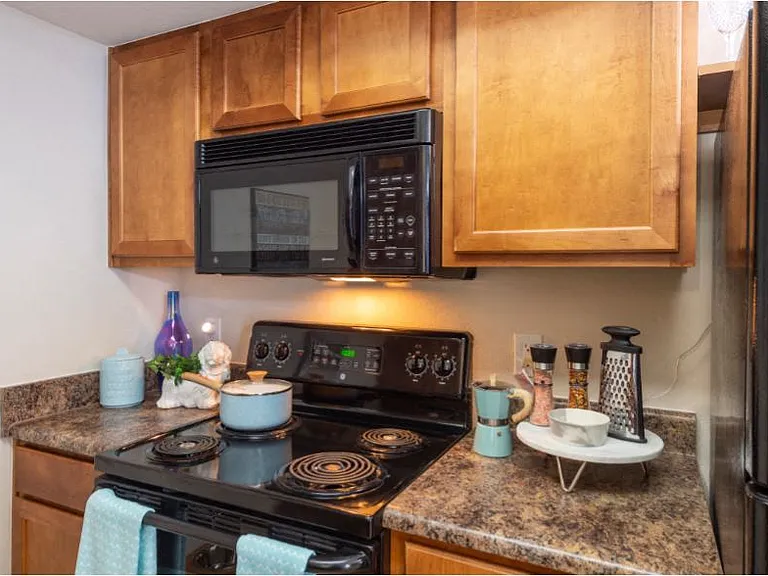 Estancia Model Kitchen Microwave