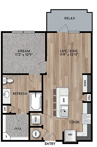 Floor plan A2 HC