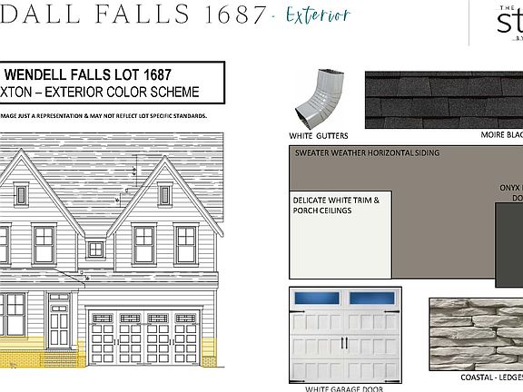 Exterior color selections
