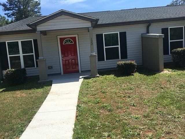 front entrance of the duplex