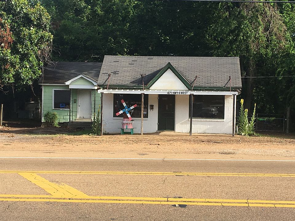 office front & house in back