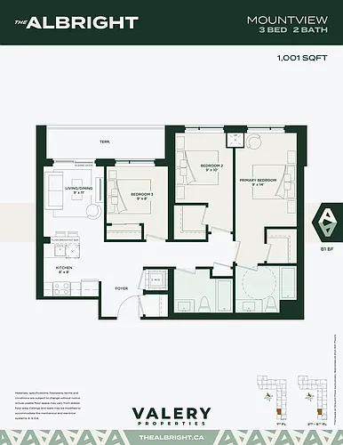 Floor plan Mountview