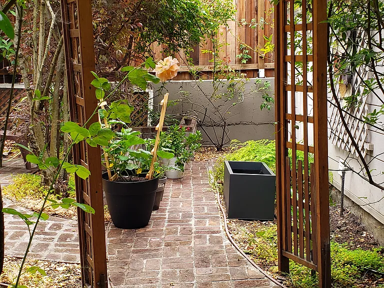 Entrance to the secret garden.