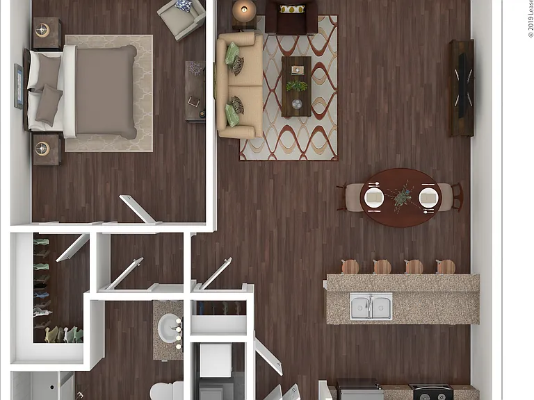 Amsterdam: Beds - 1: Baths - 1: SqFt Range - 772 to 772