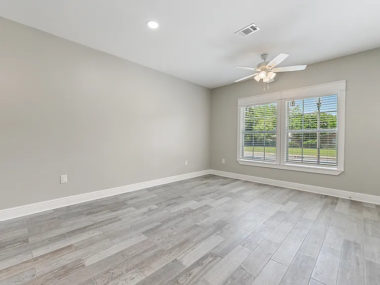 Living room looking out front windows