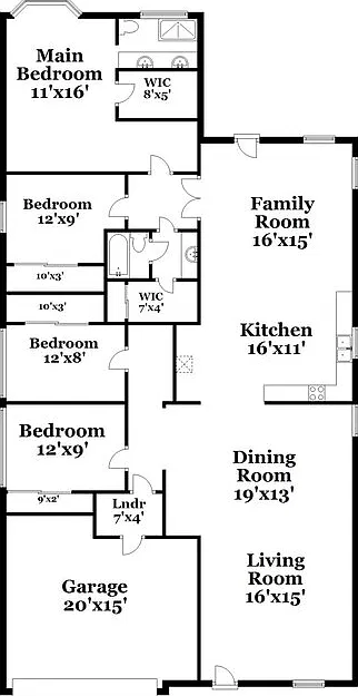 4 bed, 2.0 bath, 1821 sqft, $3,065 — Photo 2