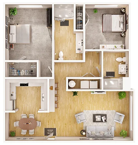 Floor plan 2E