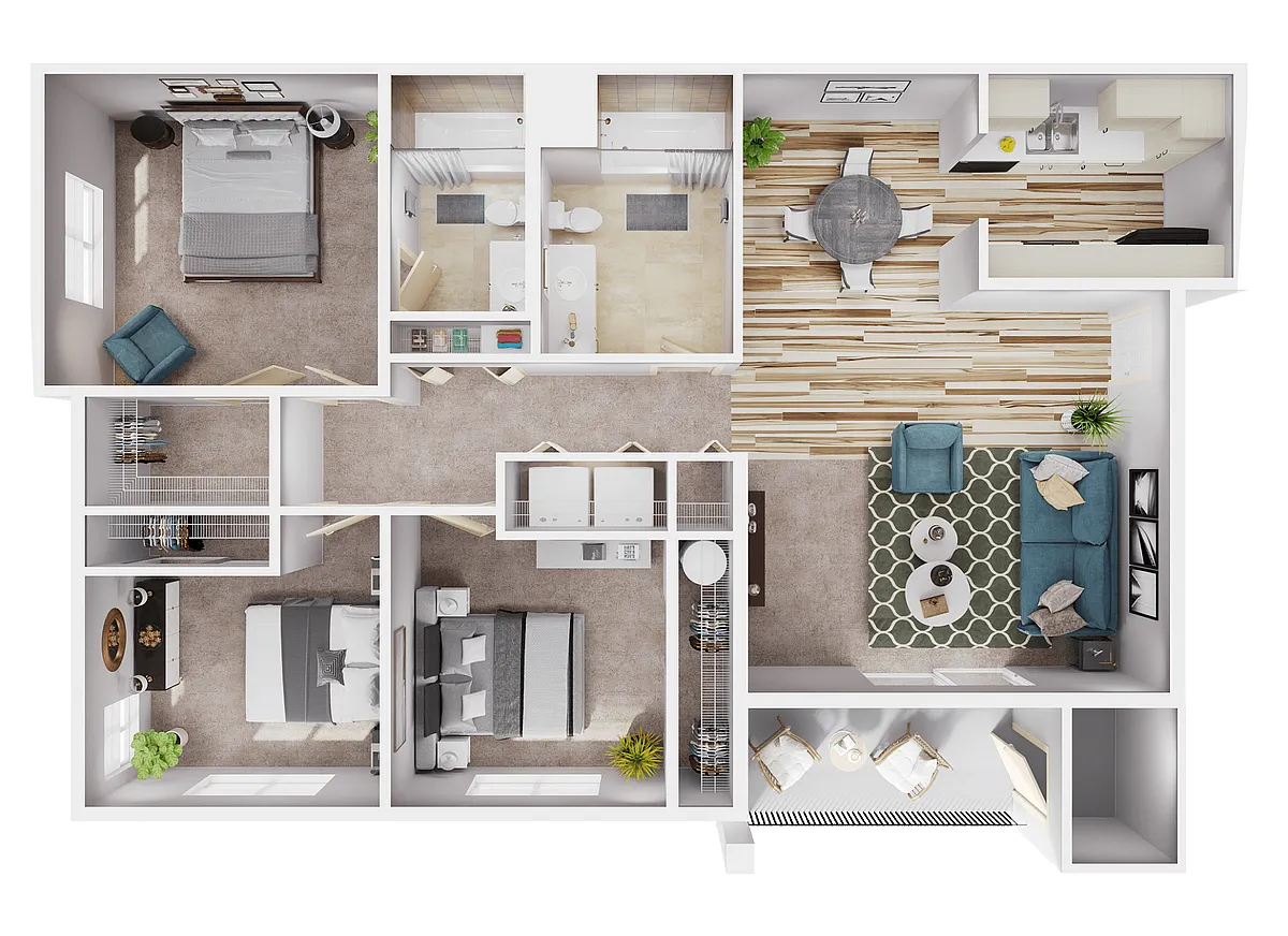 Floor plan Olympic