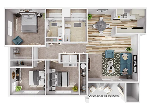 Floor plan Olympic