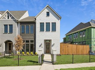 Grant Plan, Newman Village Townhomes, Frisco, TX 75033