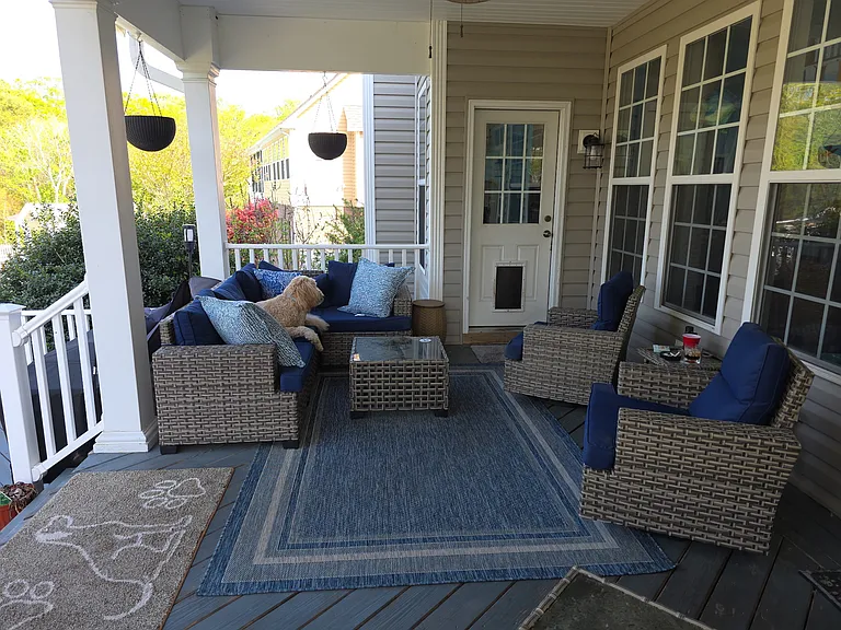 Covered deck