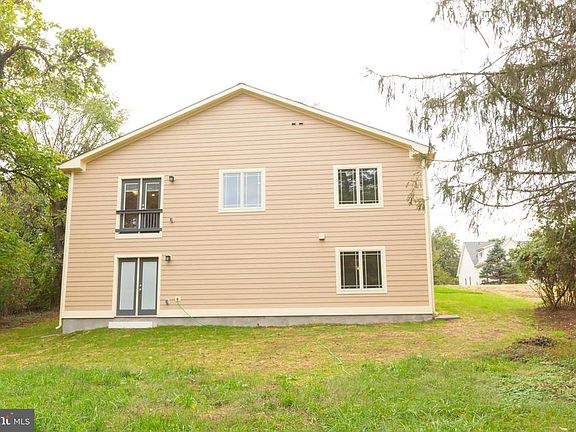 Rear with walk out basement