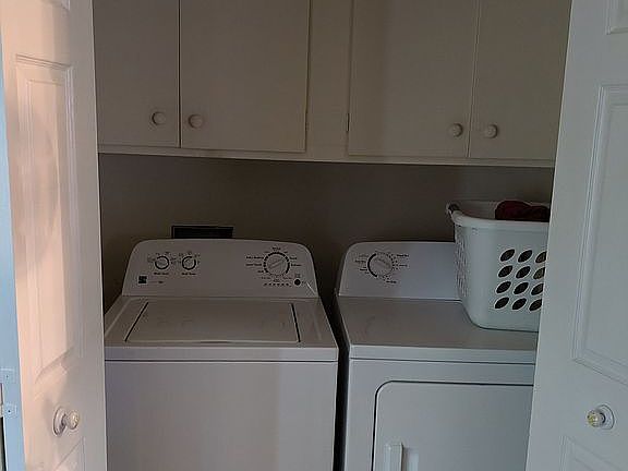 Laundry closet