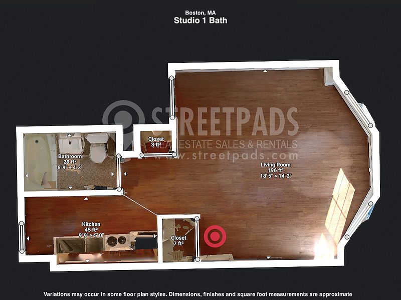 1st image of 70 S Huntington Ave APT 1