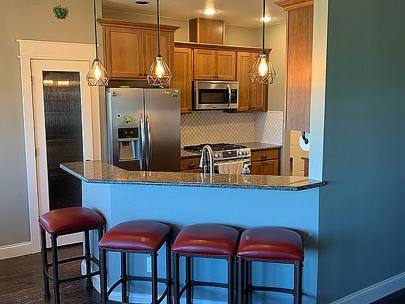 View into the kitchen