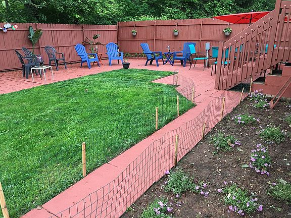 Gated doggie run