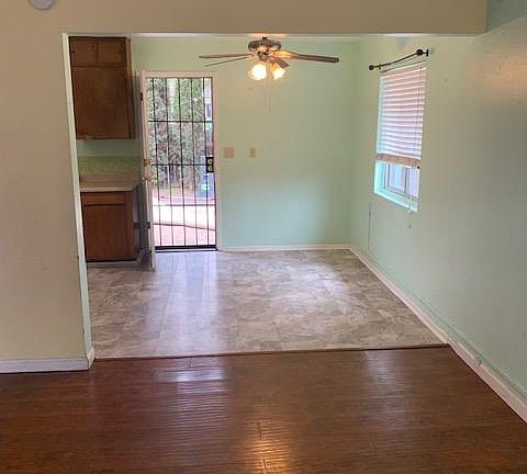 Dining area from living room