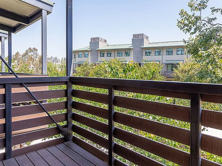 Balcony With A Courtyard View