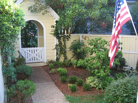 Courtyard by front door