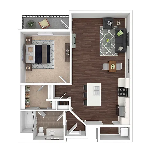 Floor plan A4 Chicago