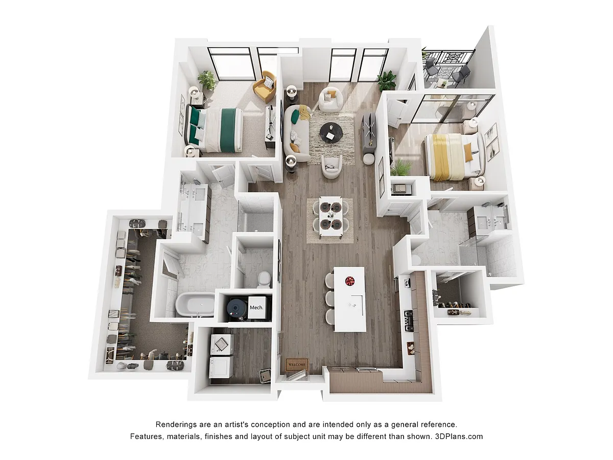 Floor plan Cypress III