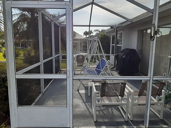 "screened tent"
