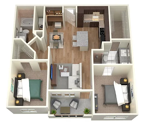 Floor plan B1