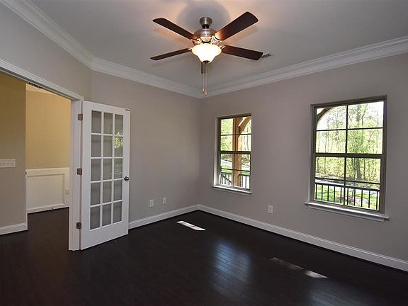 Optional study with french doors