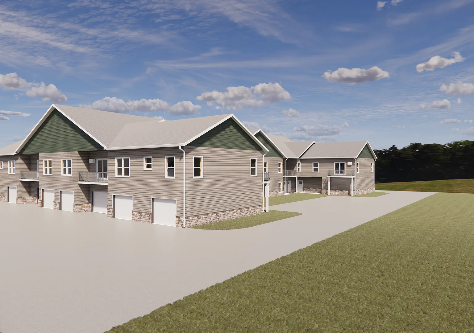 One to Three Bedroom Units located at 721 Meridian Dr in Plover — Photo 2