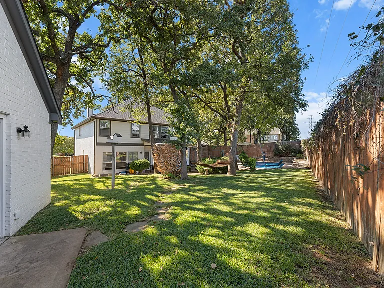 Private fenced yard with room to relax or enjoy outdoor gatherings