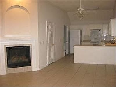 Fireplace & Open Dining 
