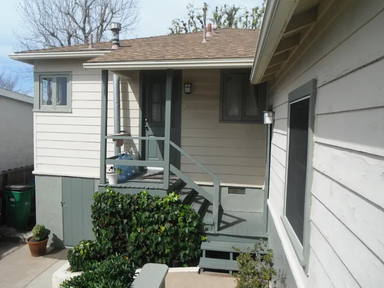 Back door off stairs