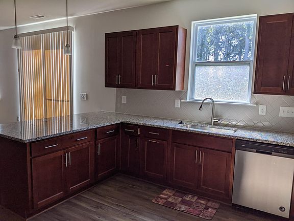 Kitchen with plenty of natural light