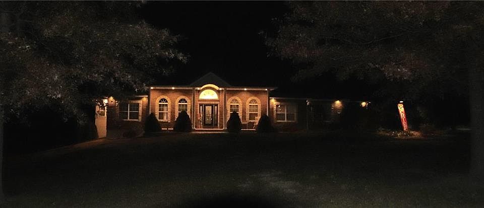 Lovely, illuminating lighting, is programmable along with the security system, to give maximum visual comfort level when arriving home after dark.