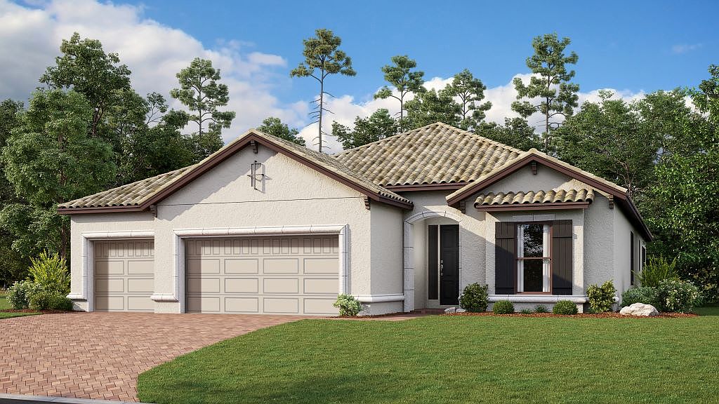 Lazio 3 car Plan, Esplanade at Azario Lakewood Ranch