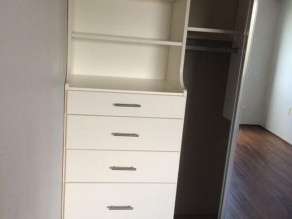 built in drawers