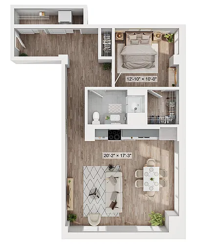 Floor plan A15