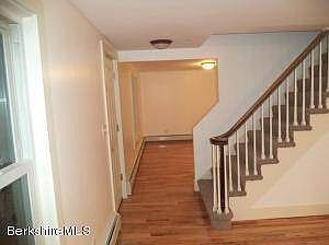 view from dining room to living room