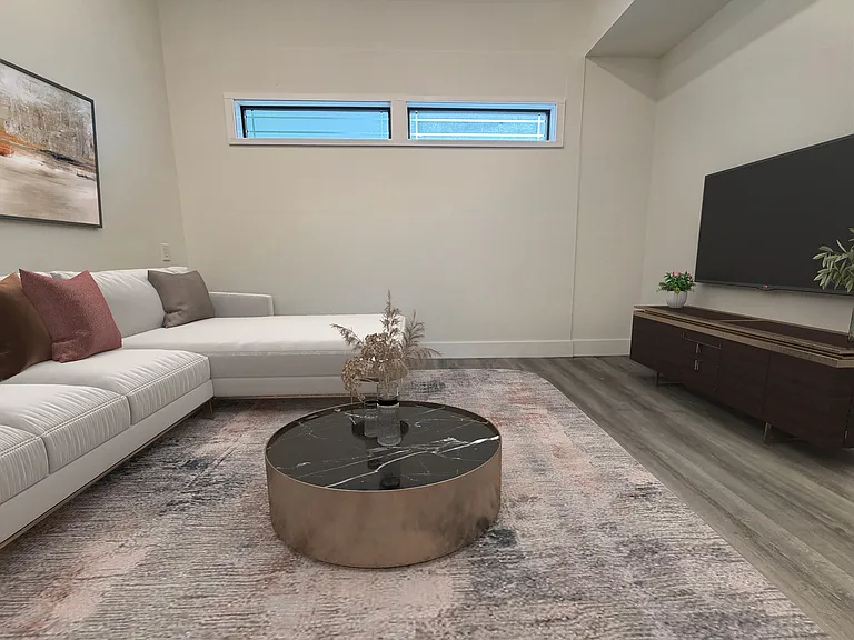 Lots of space for entertaining, movie nights or lounging.