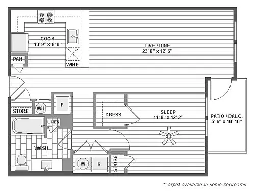Floor plan A4E