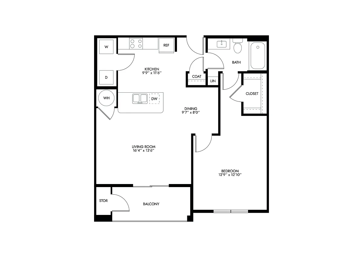 Floor plan The Meadow