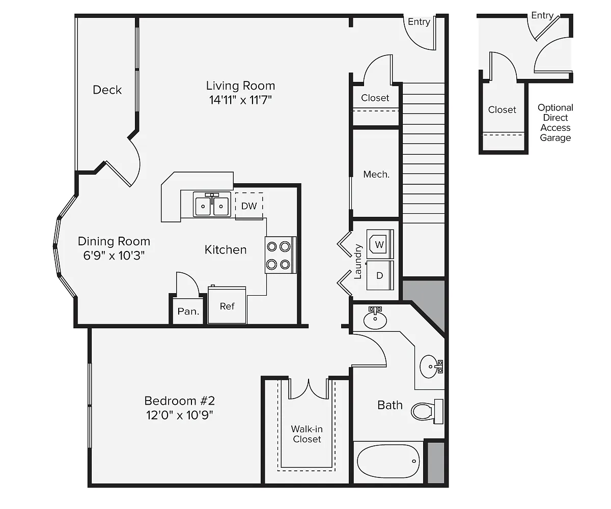 Floor plan 852