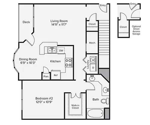 Floor plan 852