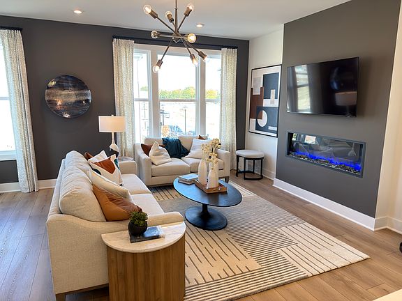 Staged Family Room