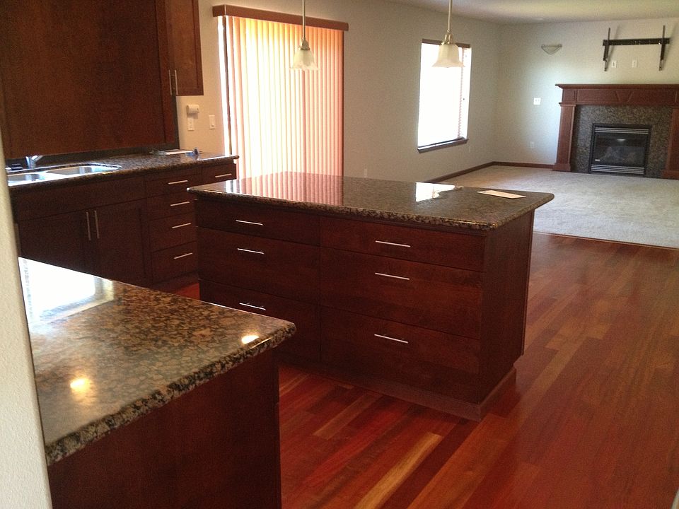 cherry wood kitchen