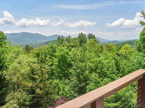 View from private rear deck