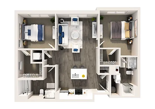 Floor plan The Quincy