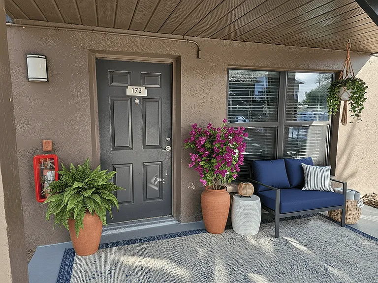 The Palms of Clearwater Porch (virtually staged)
